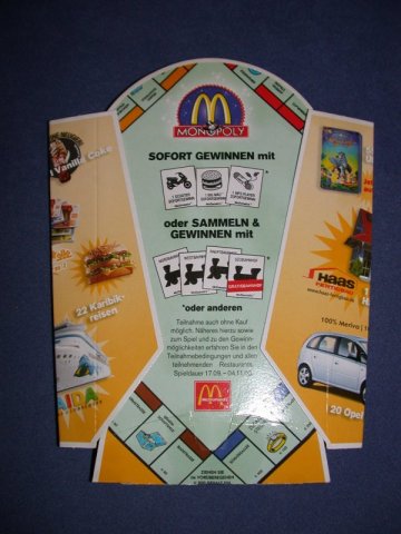 Monopoly Fritten hinten